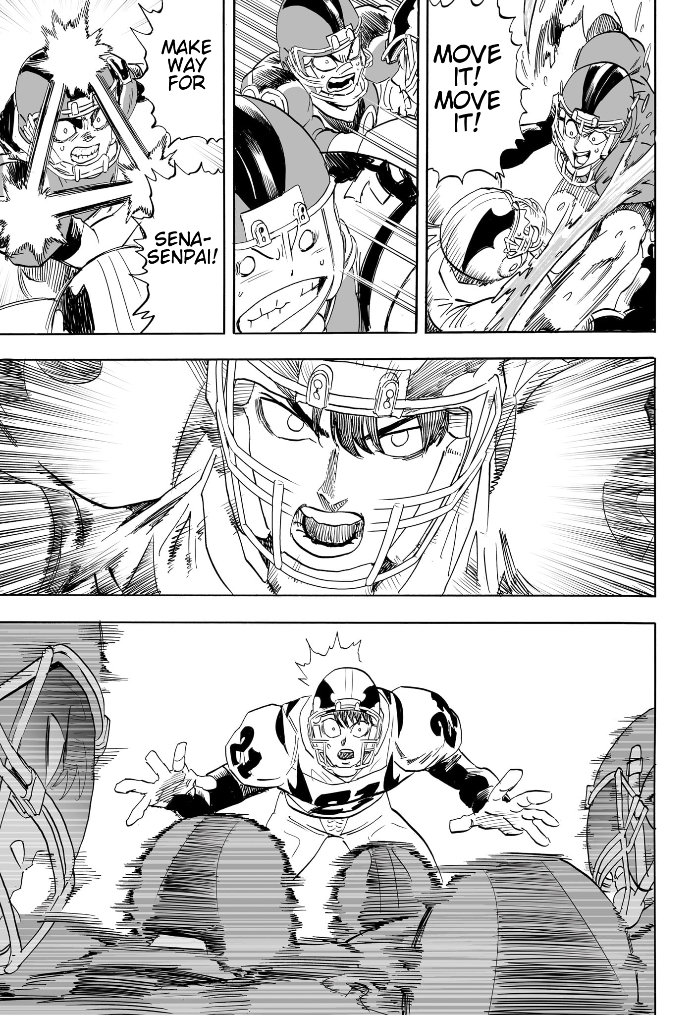 Halaman dari Eyeshield 21: Brain x Brave Chapter N/A