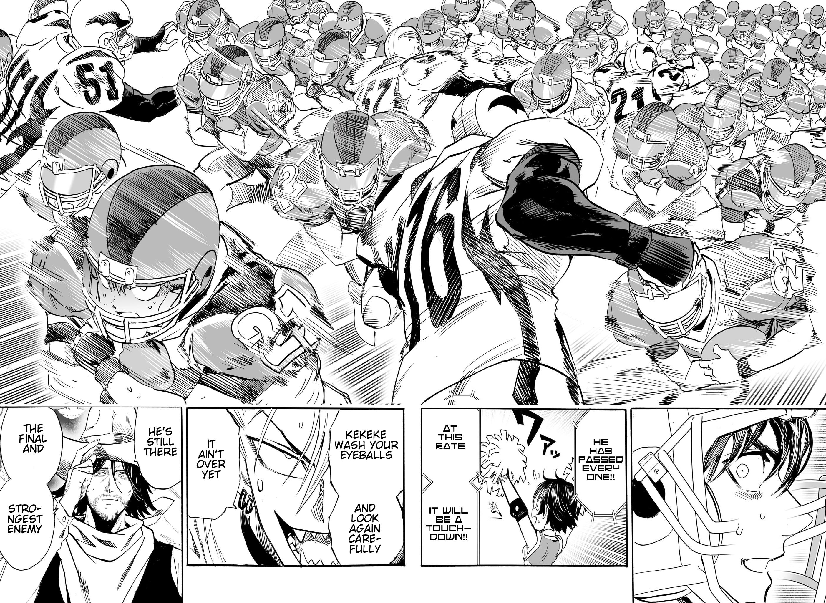 Halaman dari Eyeshield 21: Brain x Brave Chapter N/A