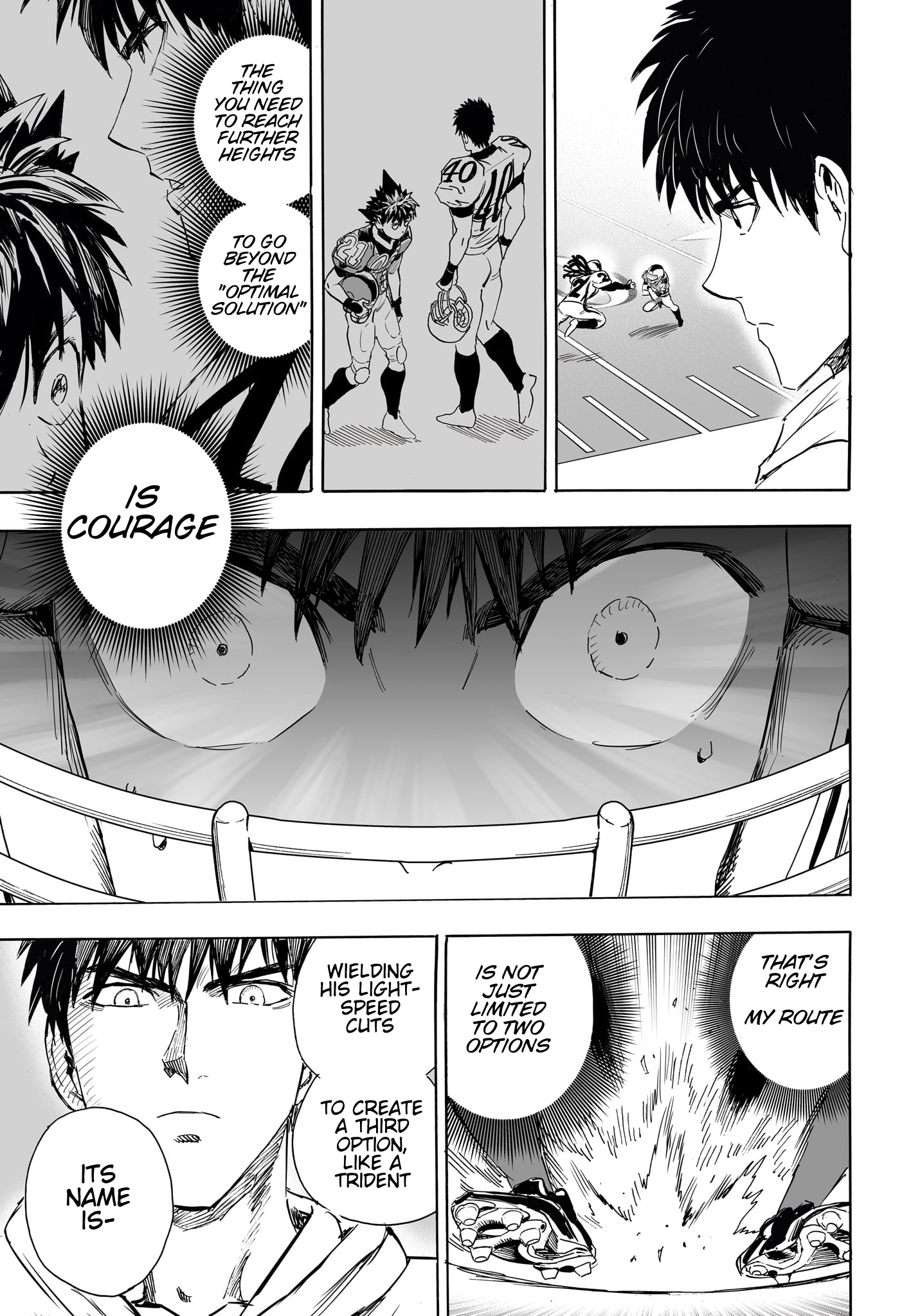 Halaman dari Eyeshield 21: Brain x Brave Chapter N/A