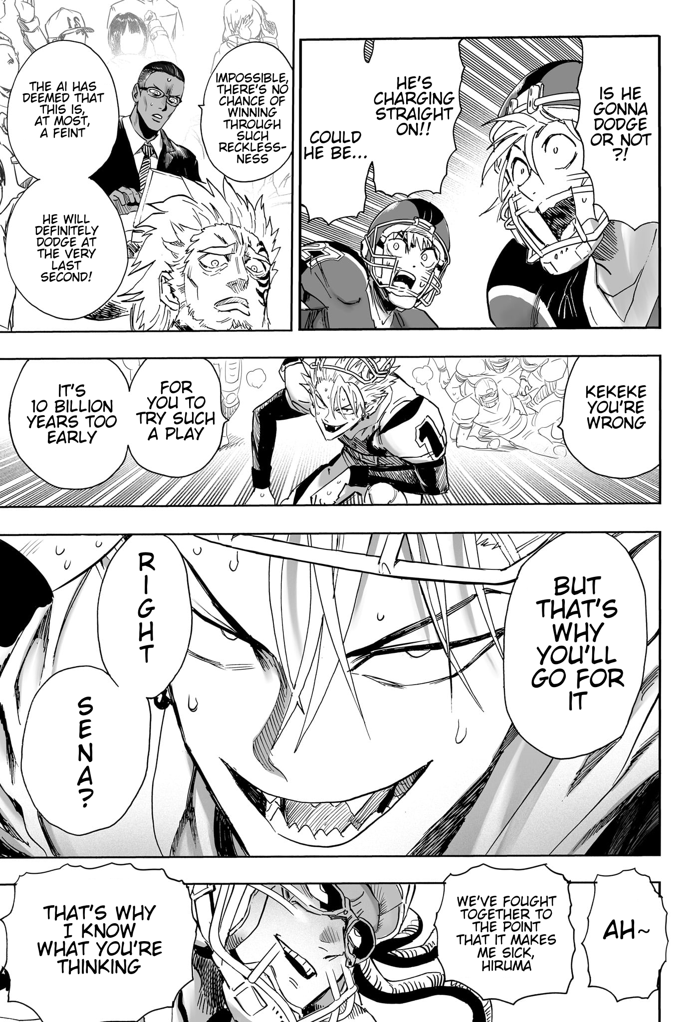 Halaman dari Eyeshield 21: Brain x Brave Chapter N/A