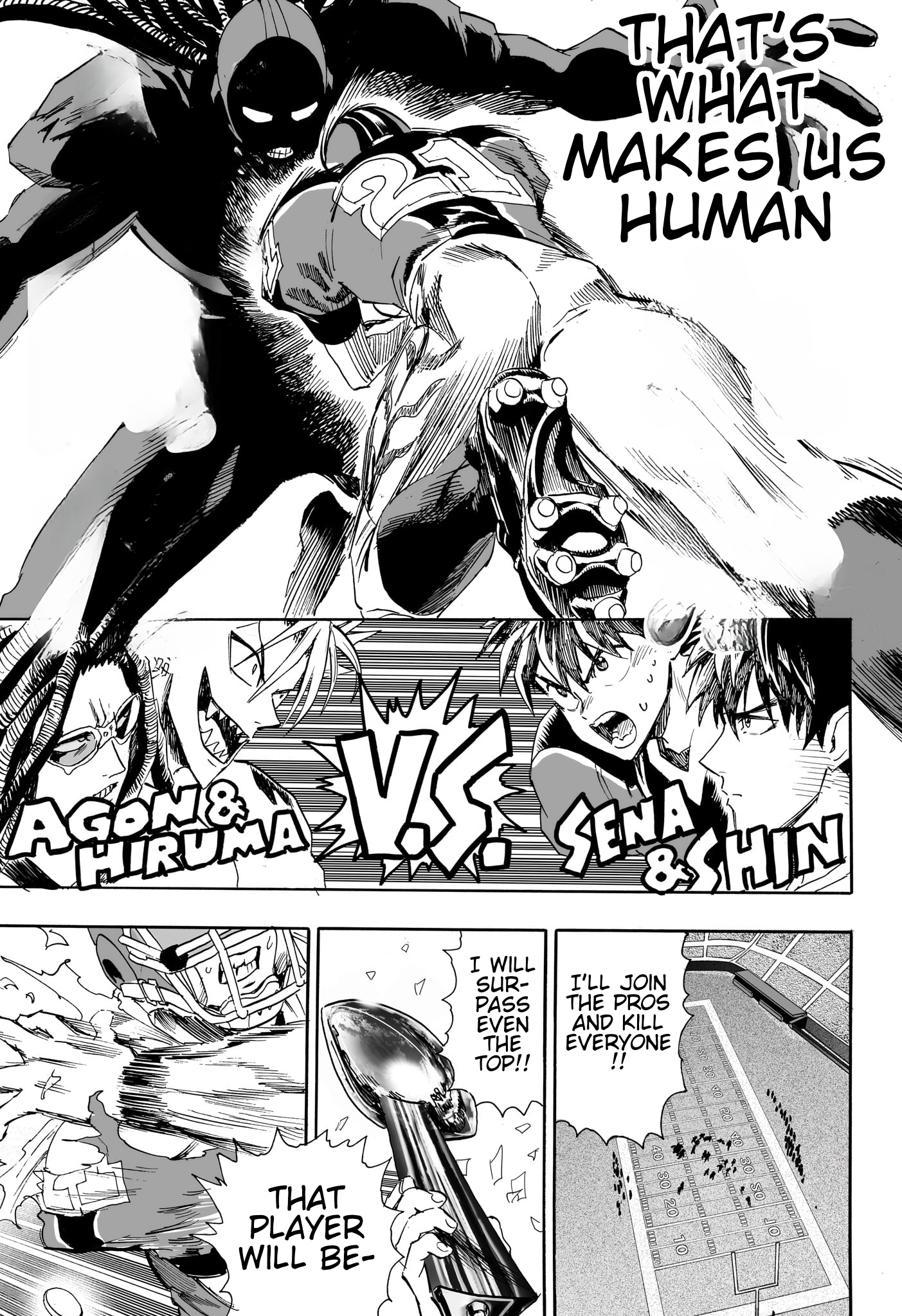 Halaman dari Eyeshield 21: Brain x Brave Chapter N/A