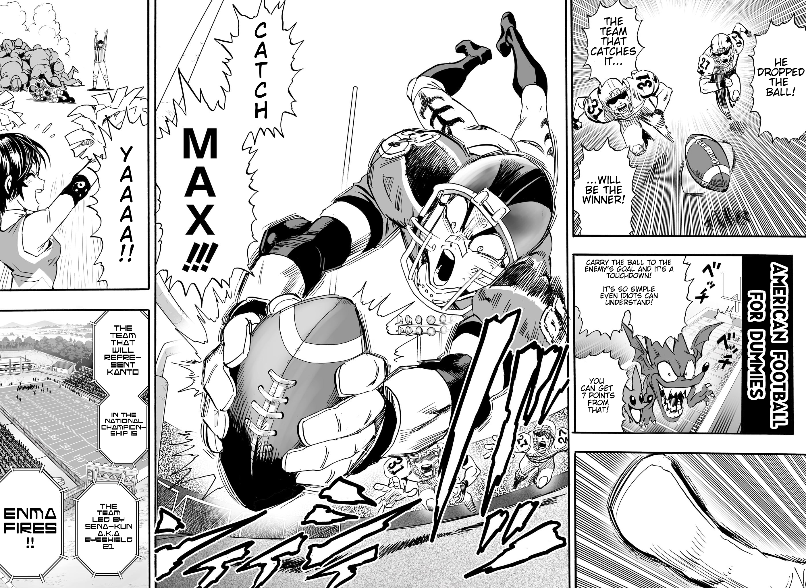 Halaman dari Eyeshield 21: Brain x Brave Chapter N/A