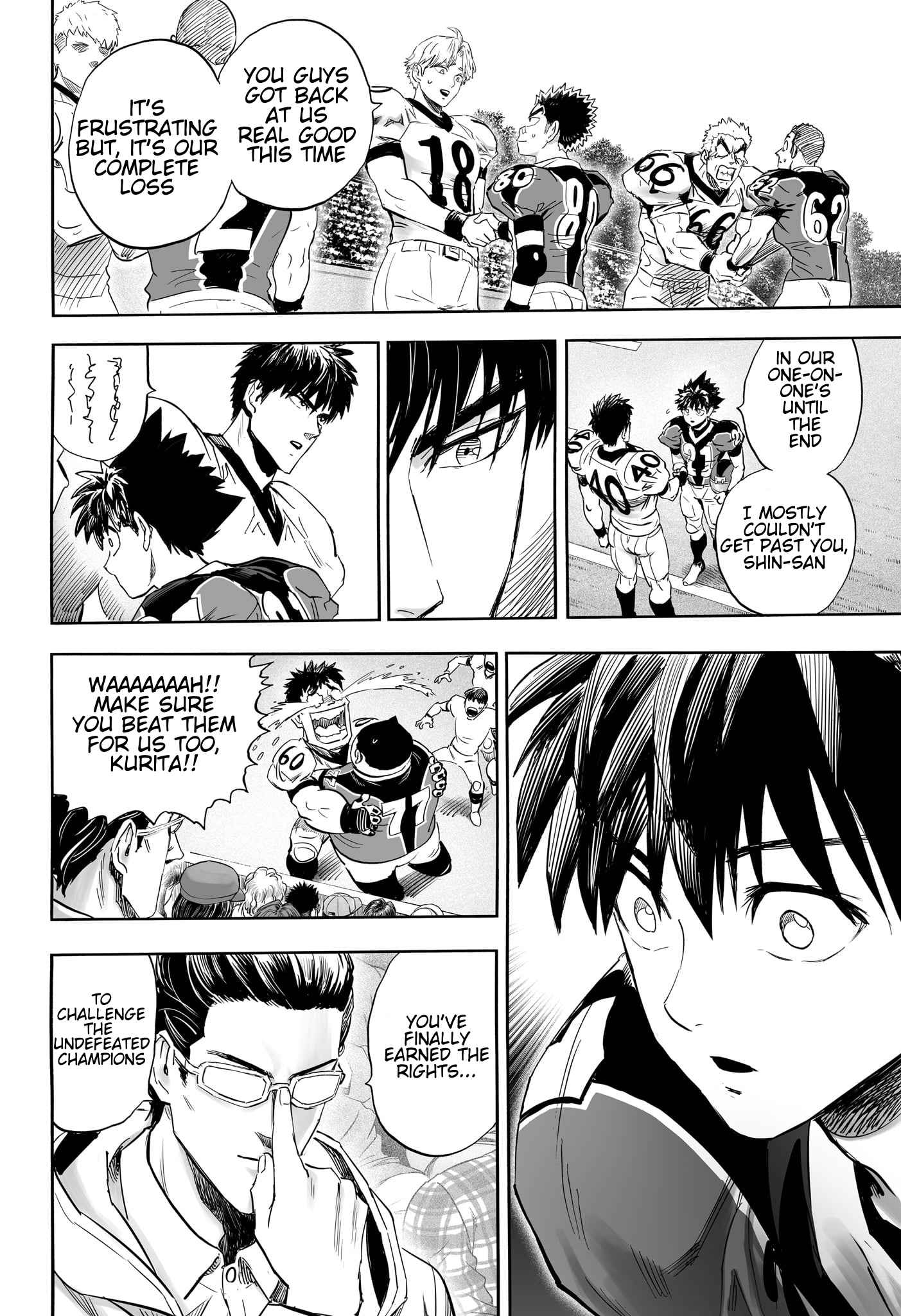 Halaman dari Eyeshield 21: Brain x Brave Chapter N/A
