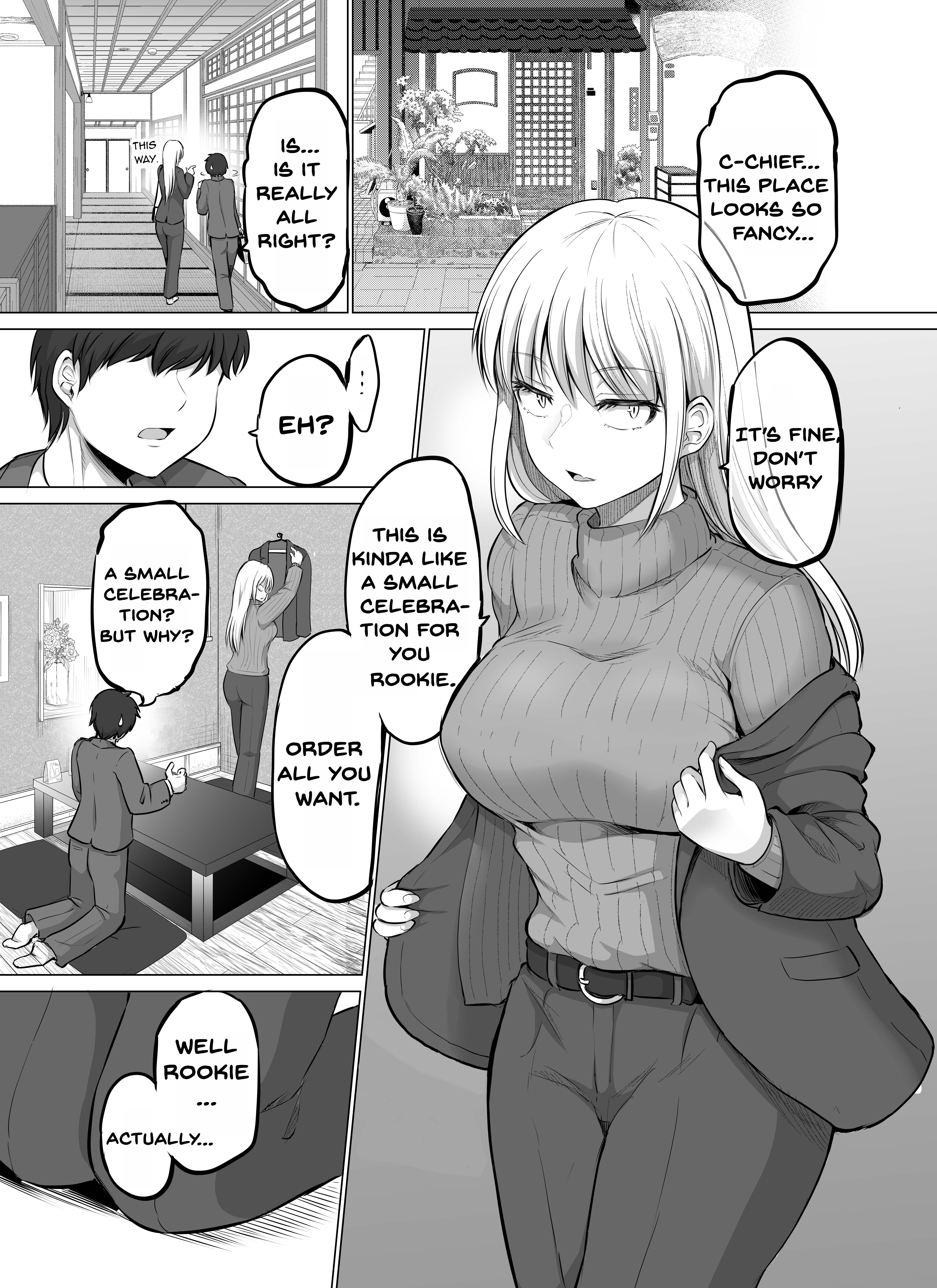 Kore kara Dandan Shiawase ni Natte Iku Kowai Onna Joushi Chapter 7 Page 1