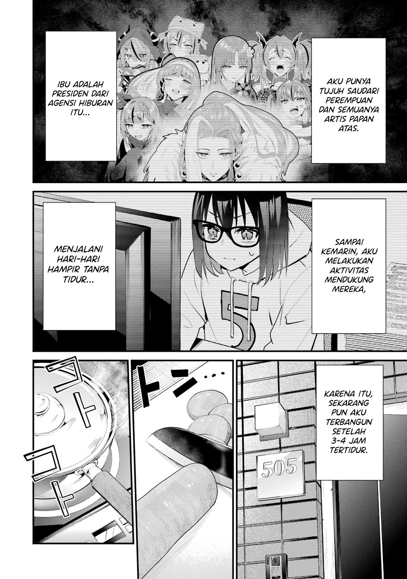 Urakata de Support shiteta Geinou Ikka wo Tsuihou sareta Boku wa, Futsuu no Seishun wo Ouka shitai. Chapter 6 - halaman 7