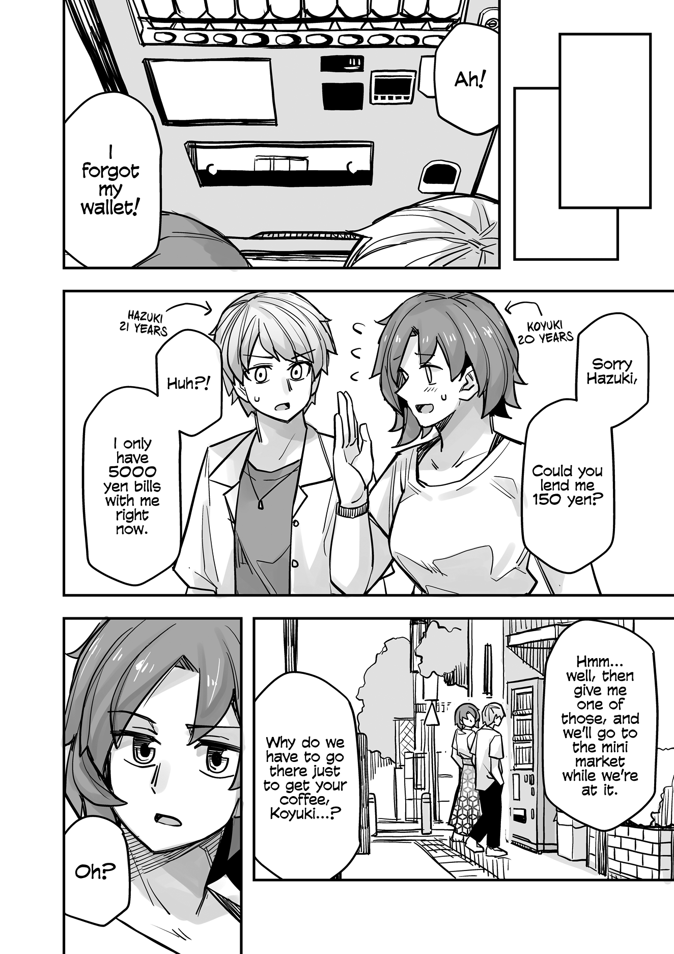 Halaman dari Ikemen Joshi to Josou Danshi Chapter 95