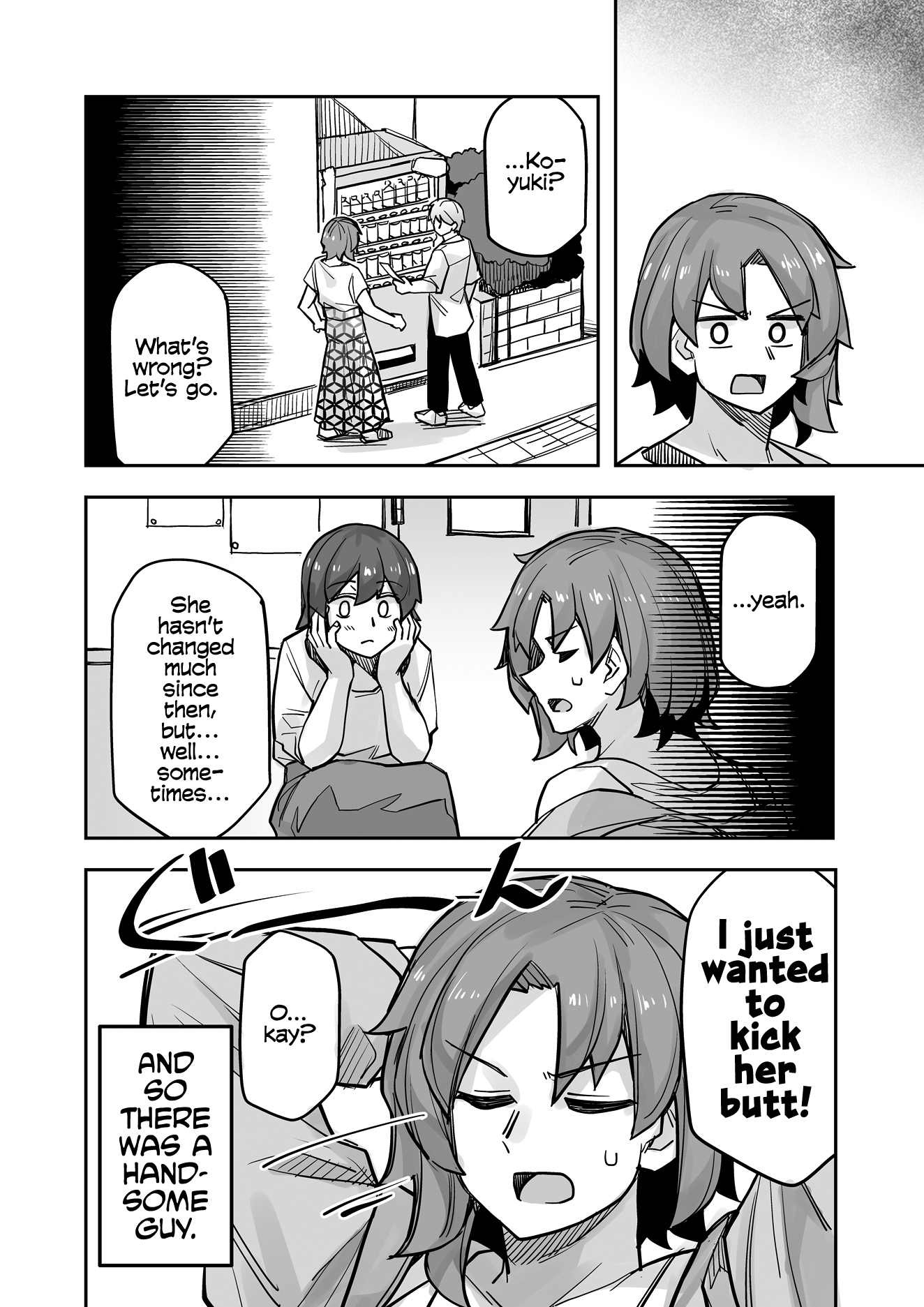 Halaman dari Ikemen Joshi to Josou Danshi Chapter 95