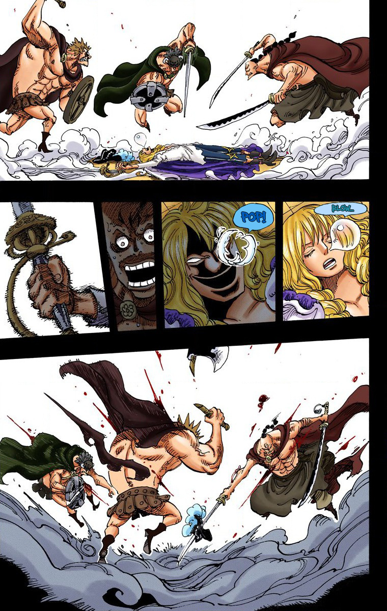 Halaman dari One Piece (Official Colored) Chapter 734