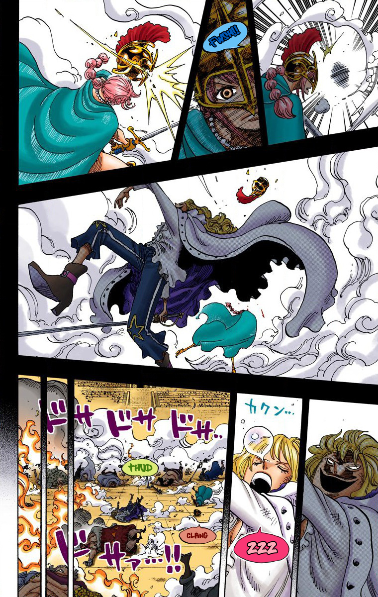 Halaman dari One Piece (Official Colored) Chapter 734