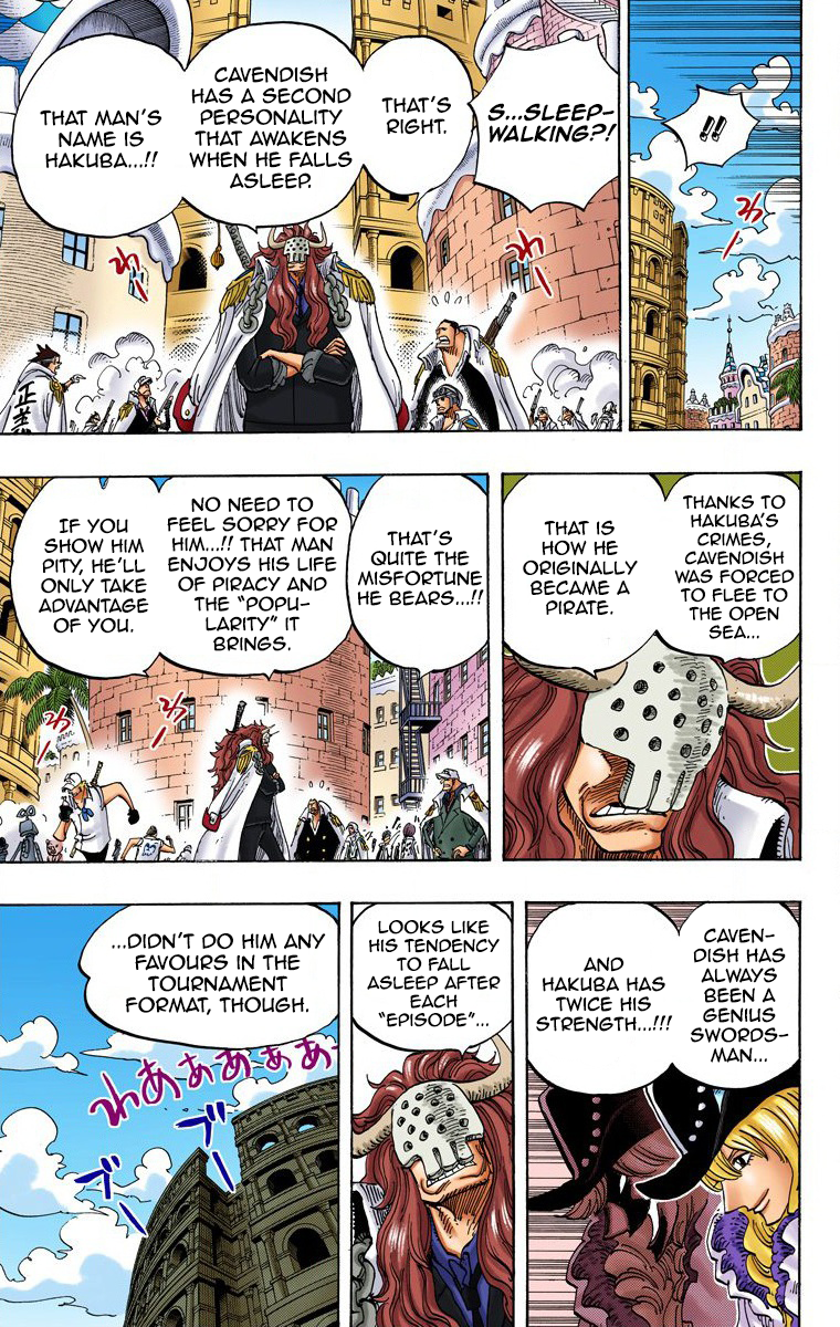 Halaman dari One Piece (Official Colored) Chapter 734