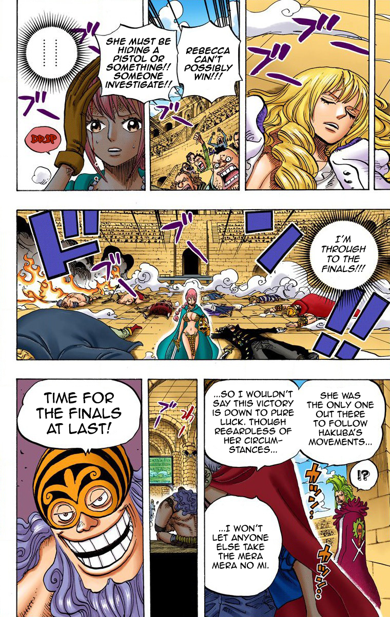 Halaman dari One Piece (Official Colored) Chapter 734
