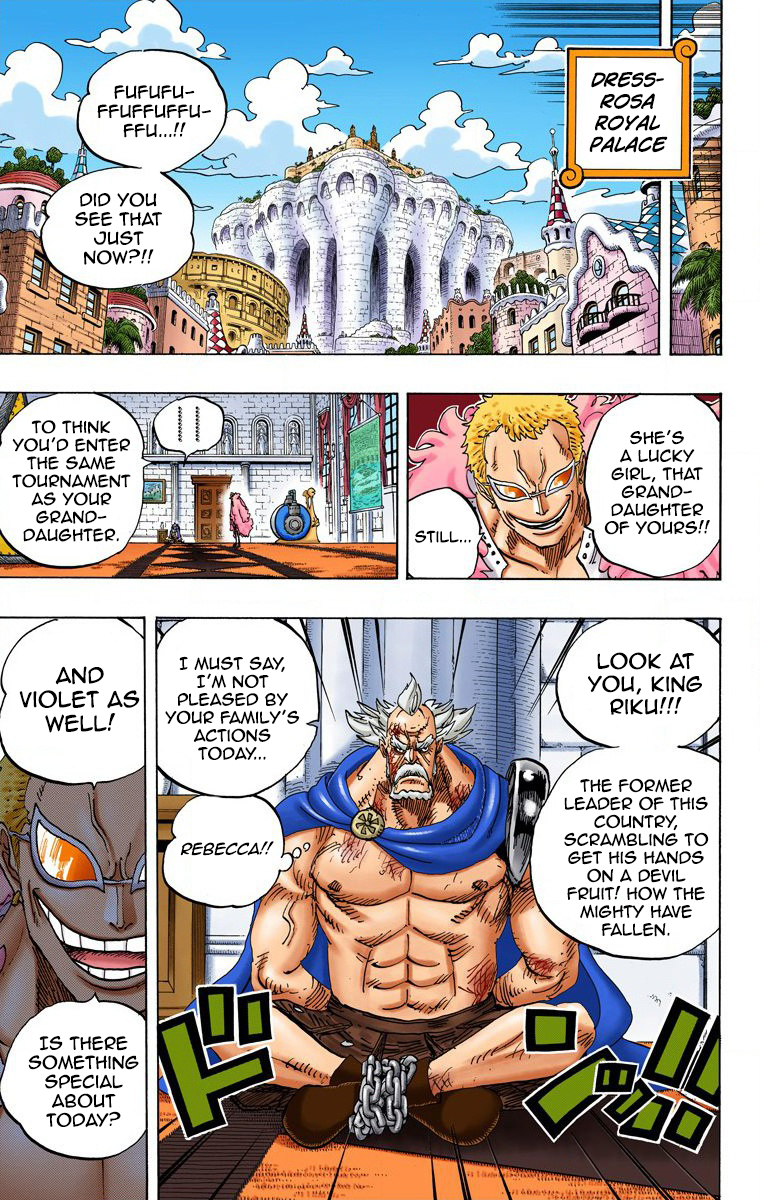 Halaman dari One Piece (Official Colored) Chapter 734