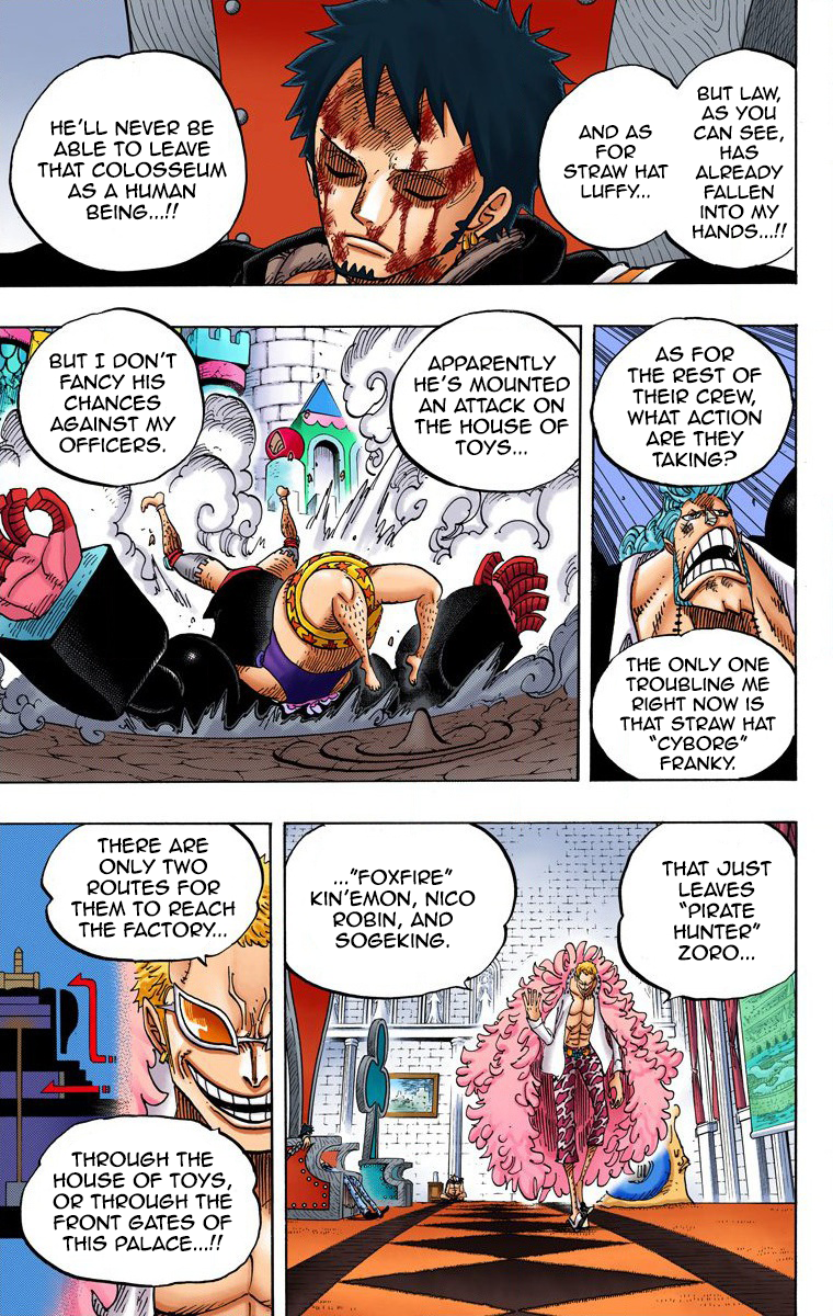 Halaman dari One Piece (Official Colored) Chapter 734
