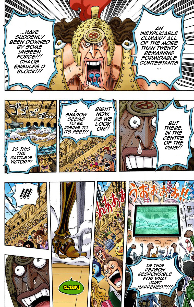 Halaman dari One Piece (Official Colored) Chapter 734