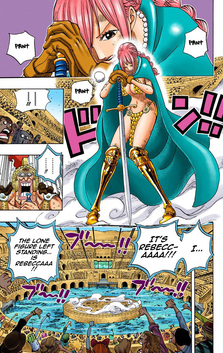 Halaman dari One Piece (Official Colored) Chapter 734