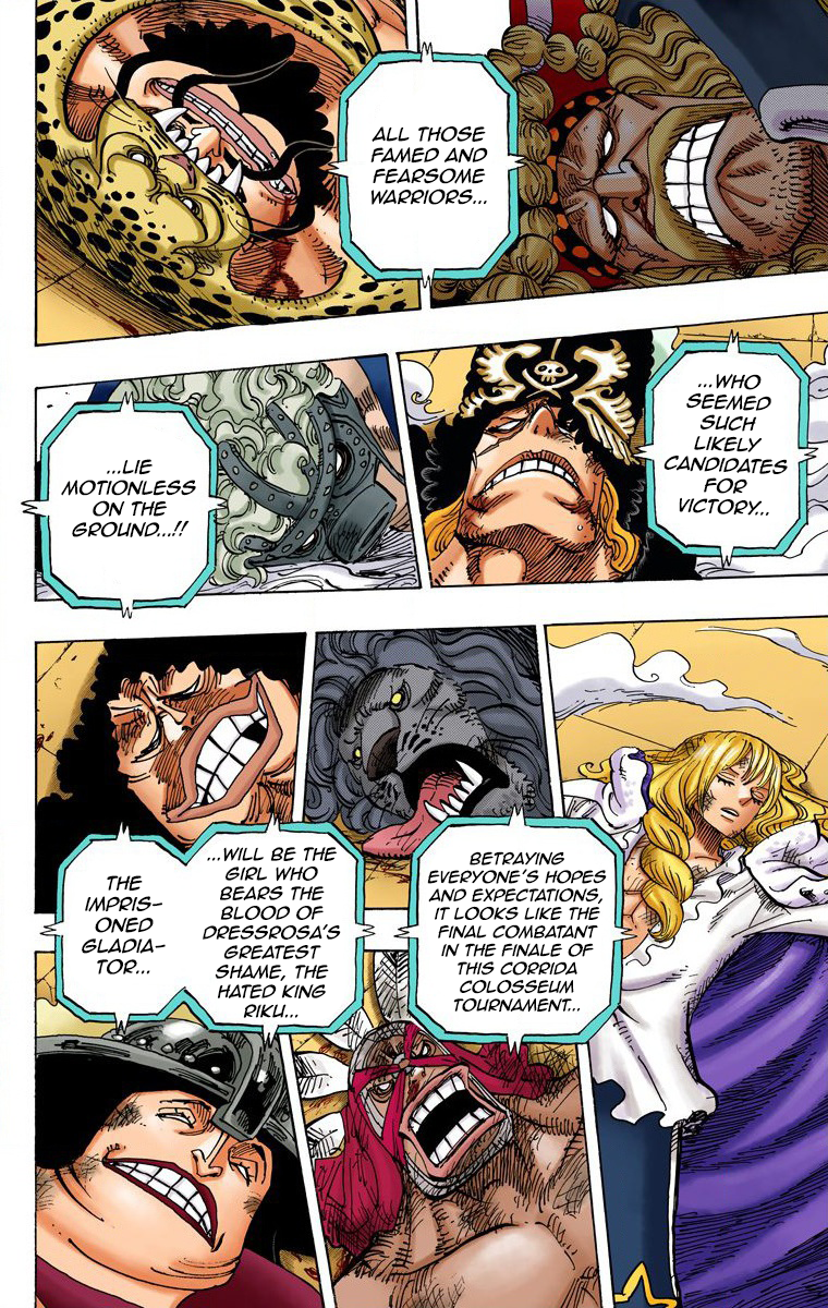 Halaman dari One Piece (Official Colored) Chapter 734