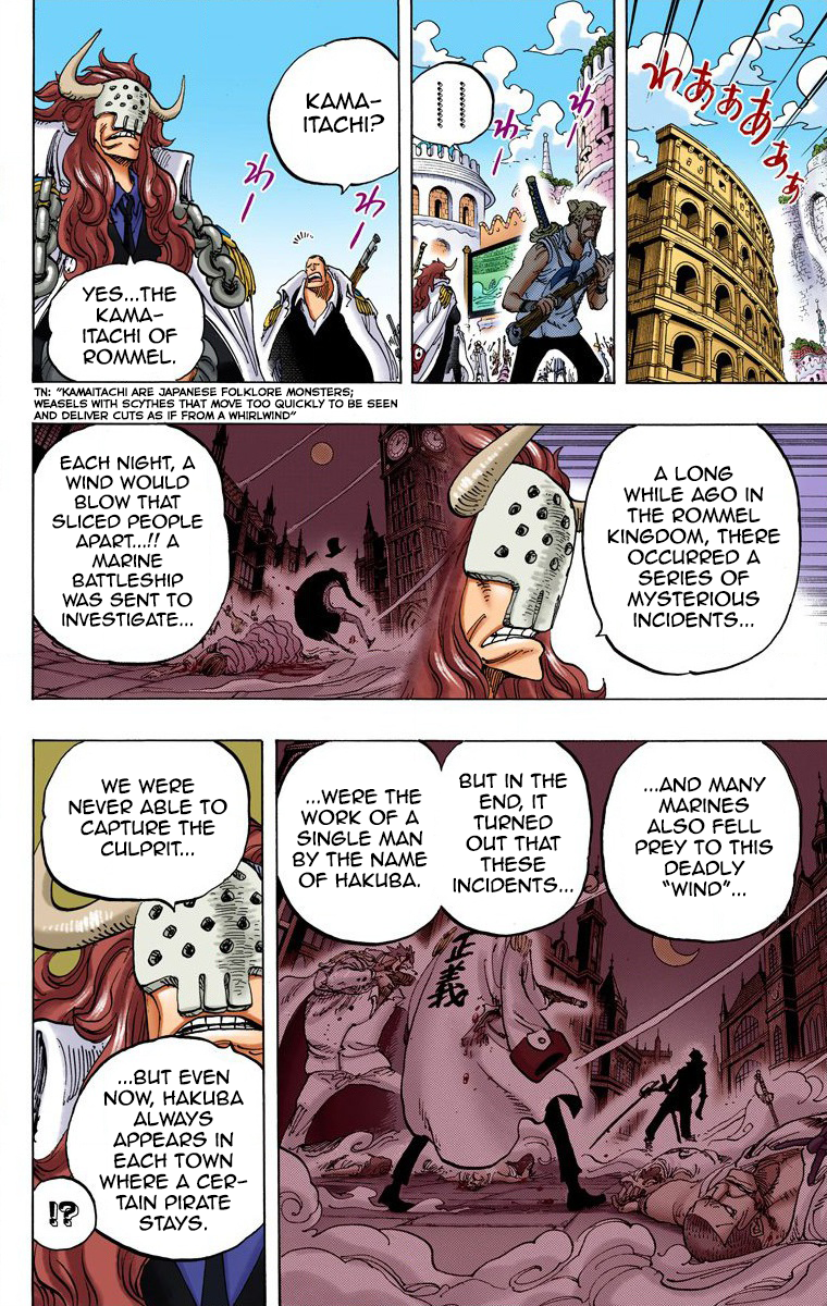 Halaman dari One Piece (Official Colored) Chapter 734