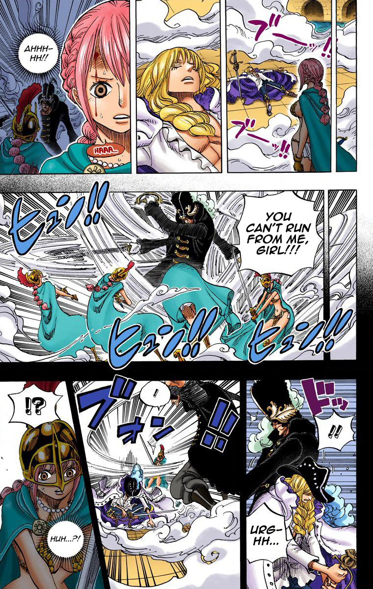 Halaman dari One Piece (Official Colored) Chapter 734