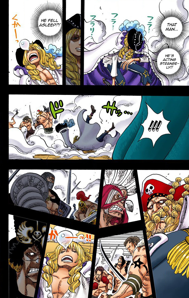 Halaman dari One Piece (Official Colored) Chapter 734