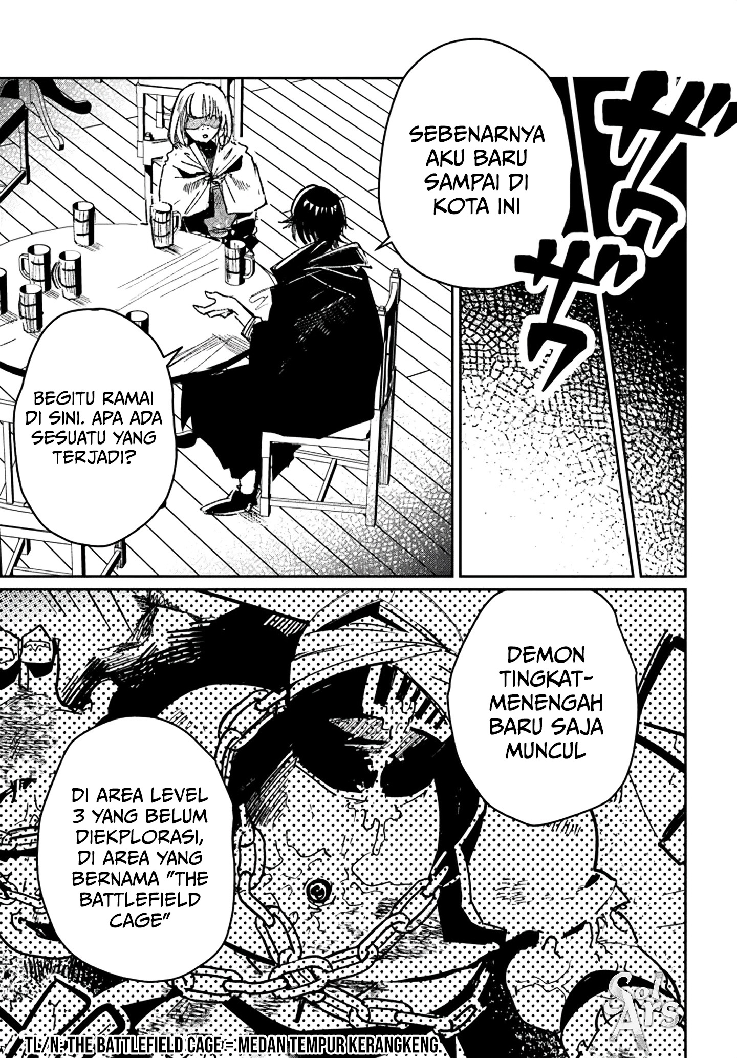Shiou no Kikan: Motoyuusha no Ore, Jibun ga Soshiki shita Chuuni Himitsu Kessha wo Tomeru Tame ni Futatabi Isekai ni Shoukan sareteshimau Chapter 4 - halaman 14