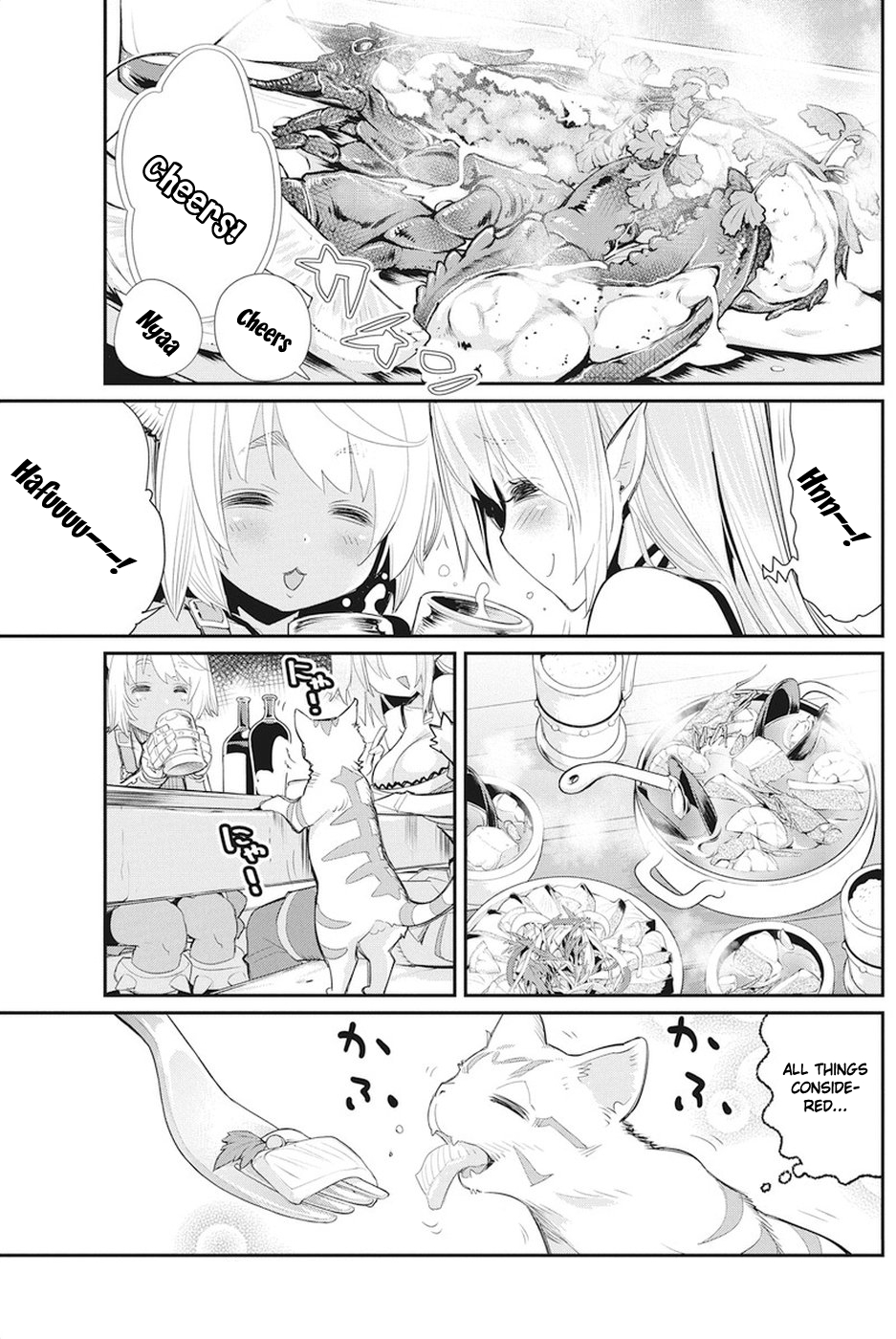 Halaman dari S-Rank Monster no "Behemoth" Dakedo, Neko to Machigawarete Elf Musume no Pet to Shite Kurashitemasu Chapter 8