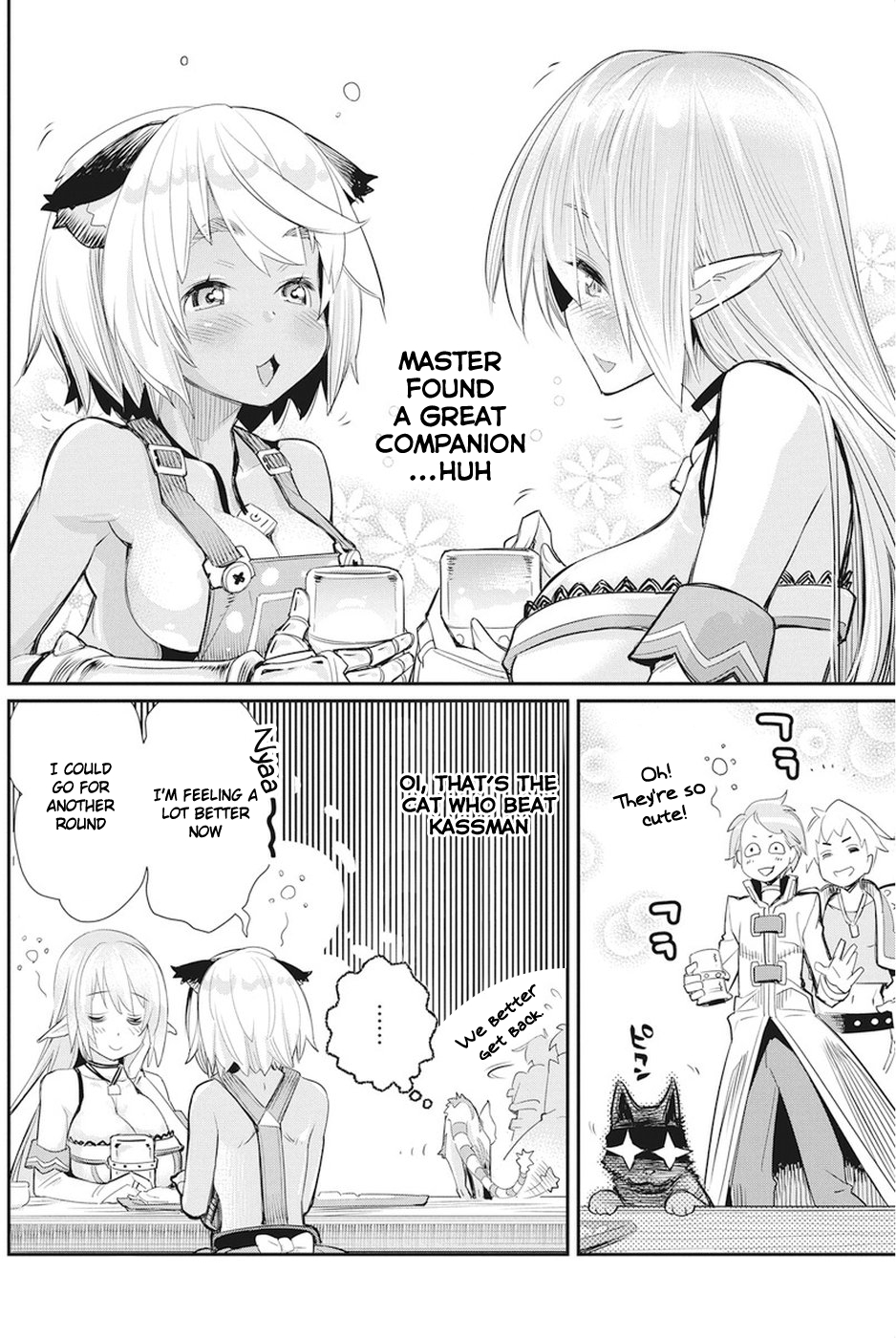 Halaman dari S-Rank Monster no "Behemoth" Dakedo, Neko to Machigawarete Elf Musume no Pet to Shite Kurashitemasu Chapter 8