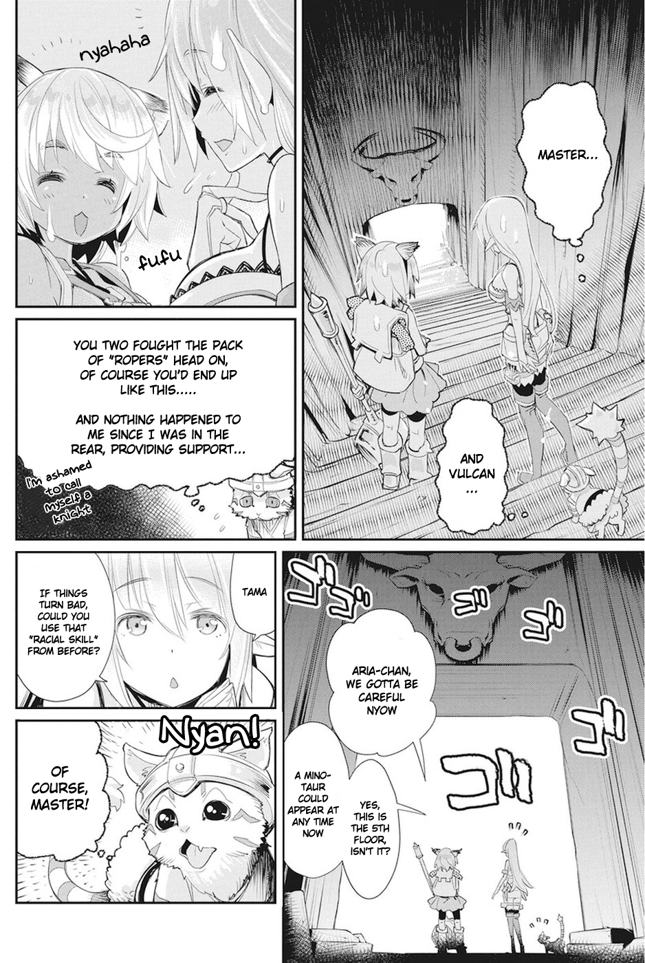 Halaman dari S-Rank Monster no "Behemoth" Dakedo, Neko to Machigawarete Elf Musume no Pet to Shite Kurashitemasu Chapter 8