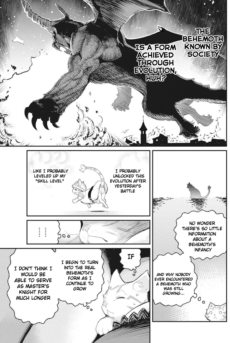 Halaman dari S-Rank Monster no "Behemoth" Dakedo, Neko to Machigawarete Elf Musume no Pet to Shite Kurashitemasu Chapter 8