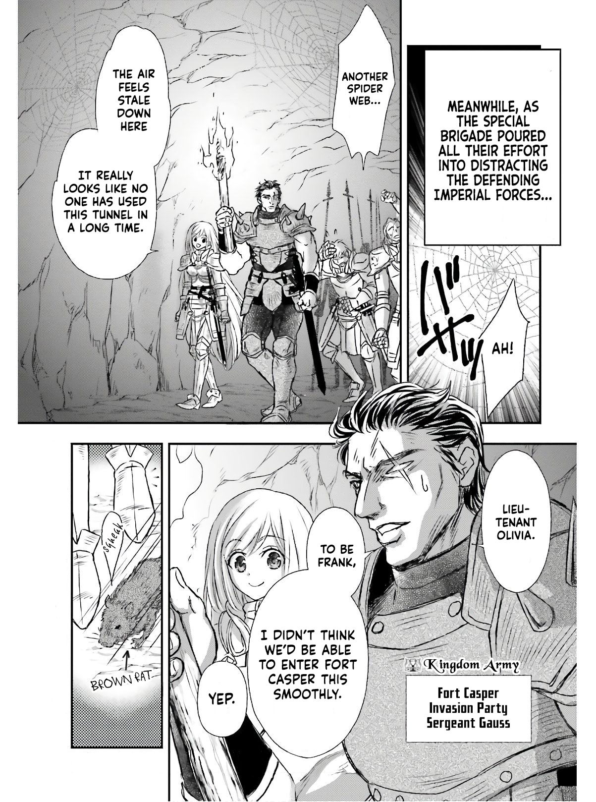 Shinigami ni Sodaterareta Shoujo wa Shikkoku no Tsurugi o Mune ni Idaku Chapter 13 Page 2