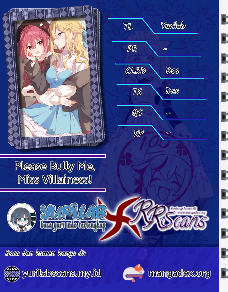 Please Bully Me, Miss Villainess! Chapter 109 - halaman 1