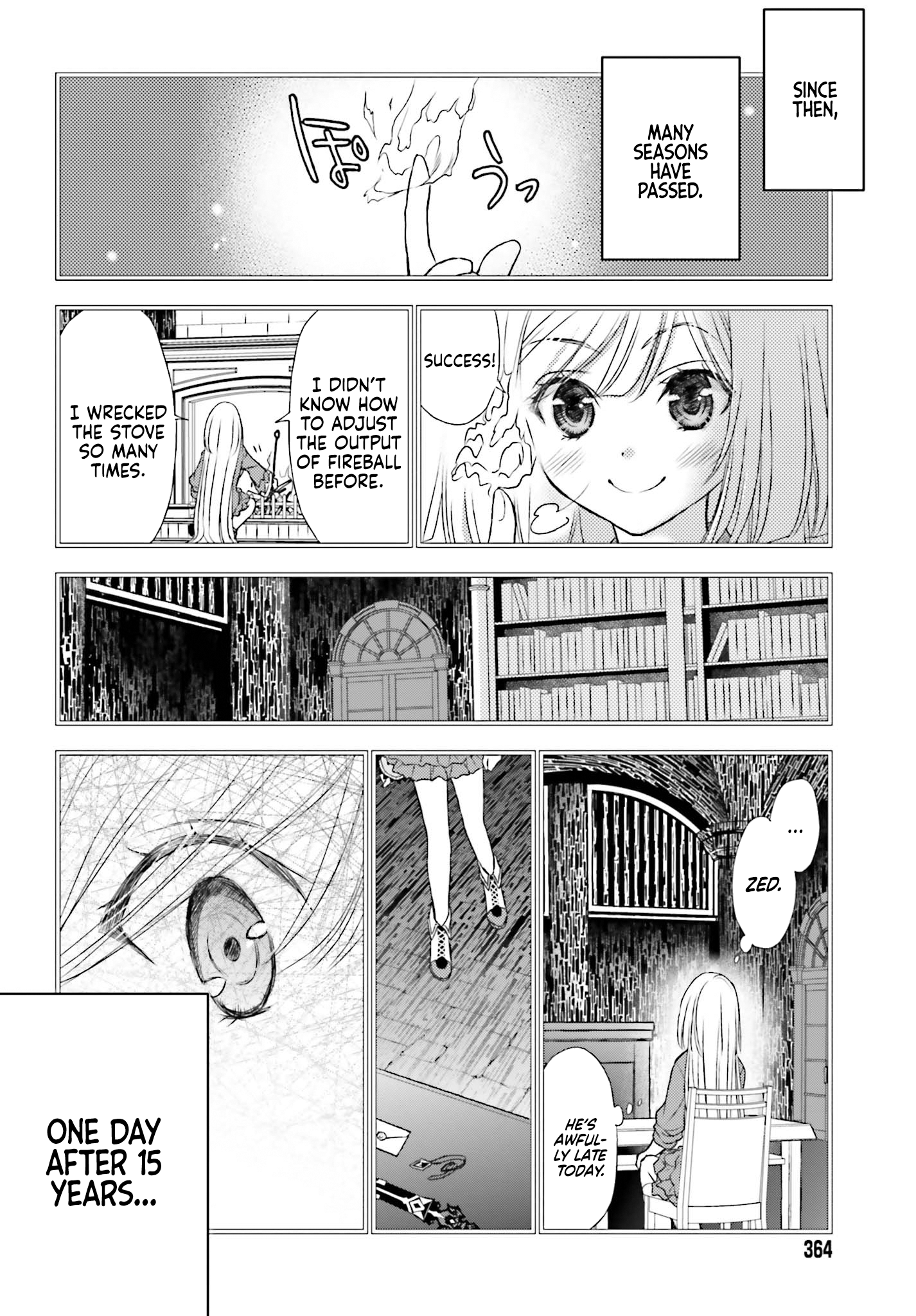 Shinigami ni Sodaterareta Shoujo wa Shikkoku no Tsurugi o Mune ni Idaku Chapter 2 Page 7
