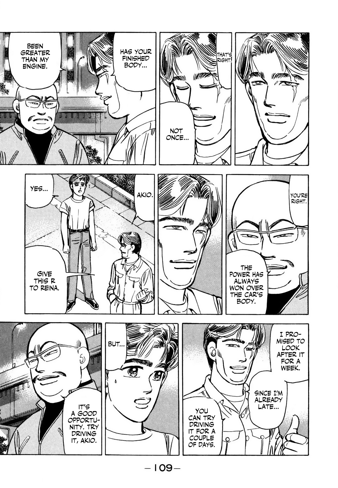 Halaman dari Wangan Midnight Chapter 124