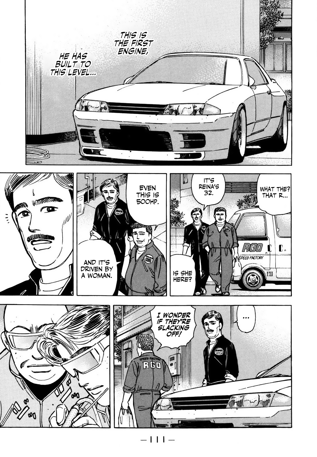Halaman dari Wangan Midnight Chapter 124