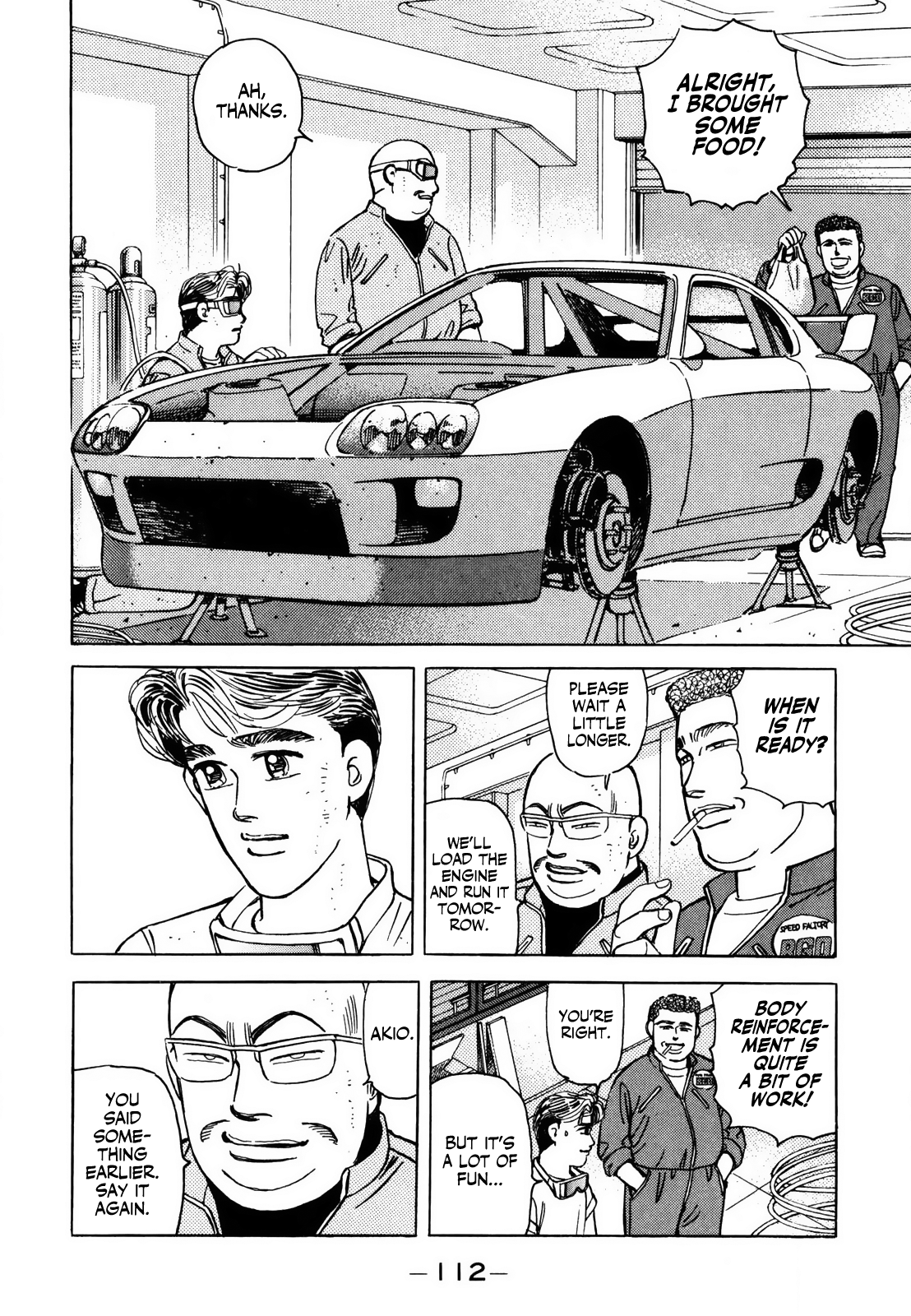 Halaman dari Wangan Midnight Chapter 124