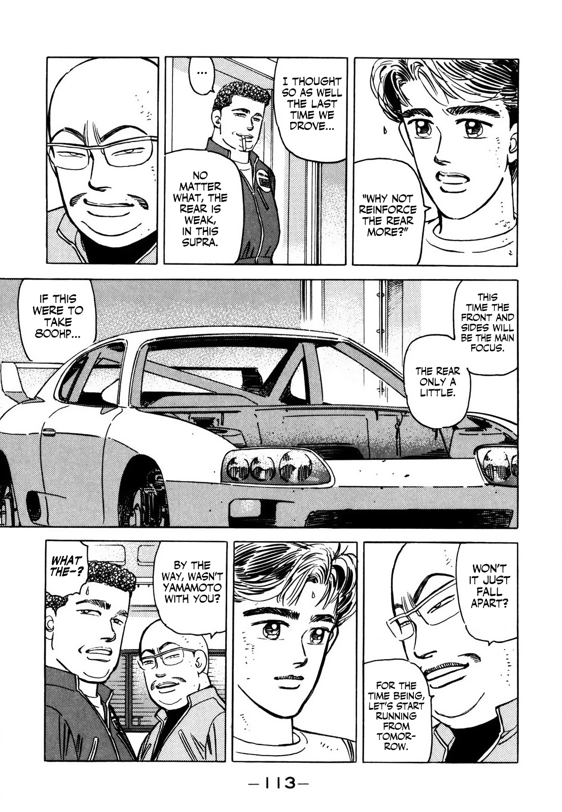 Halaman dari Wangan Midnight Chapter 124