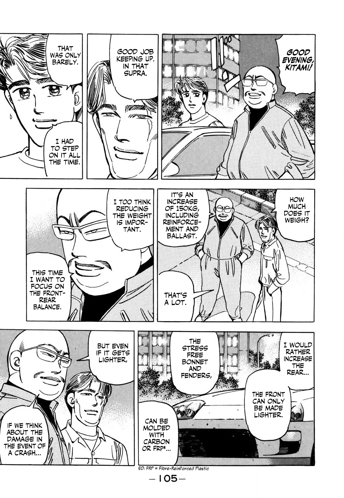 Halaman dari Wangan Midnight Chapter 124