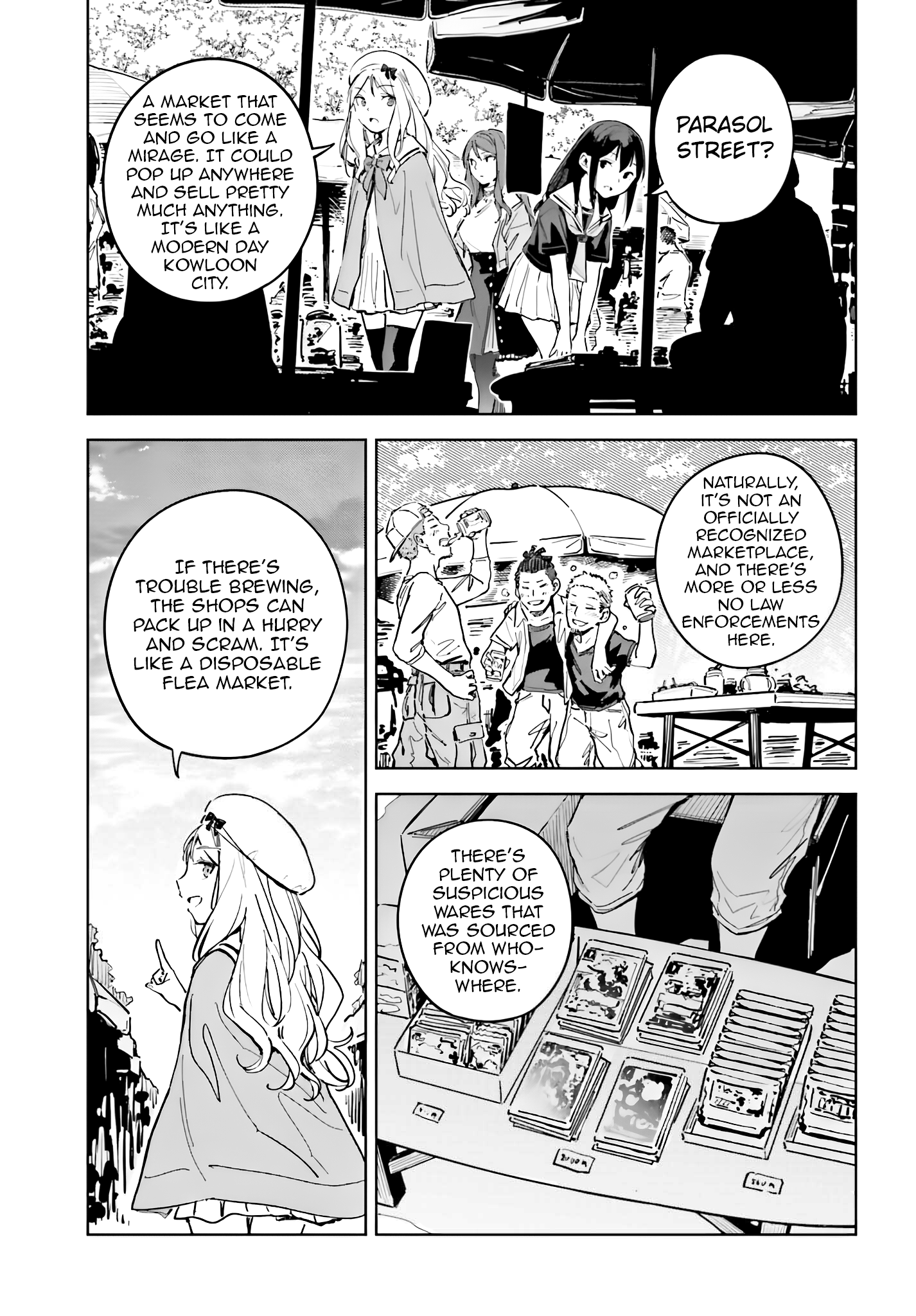 Halaman dari Toaru Anbu no ITEM Chapter 12