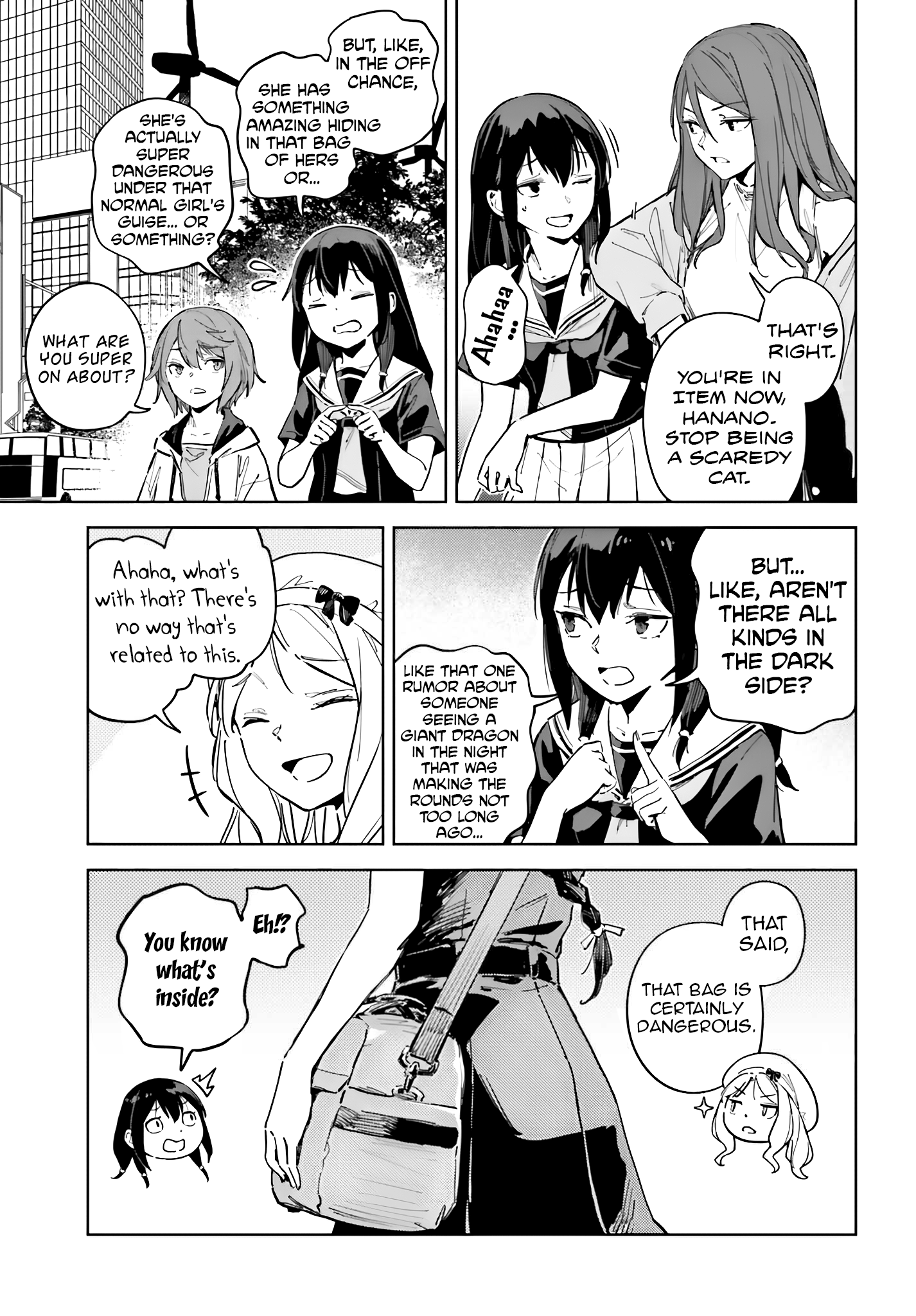 Halaman dari Toaru Anbu no ITEM Chapter 12