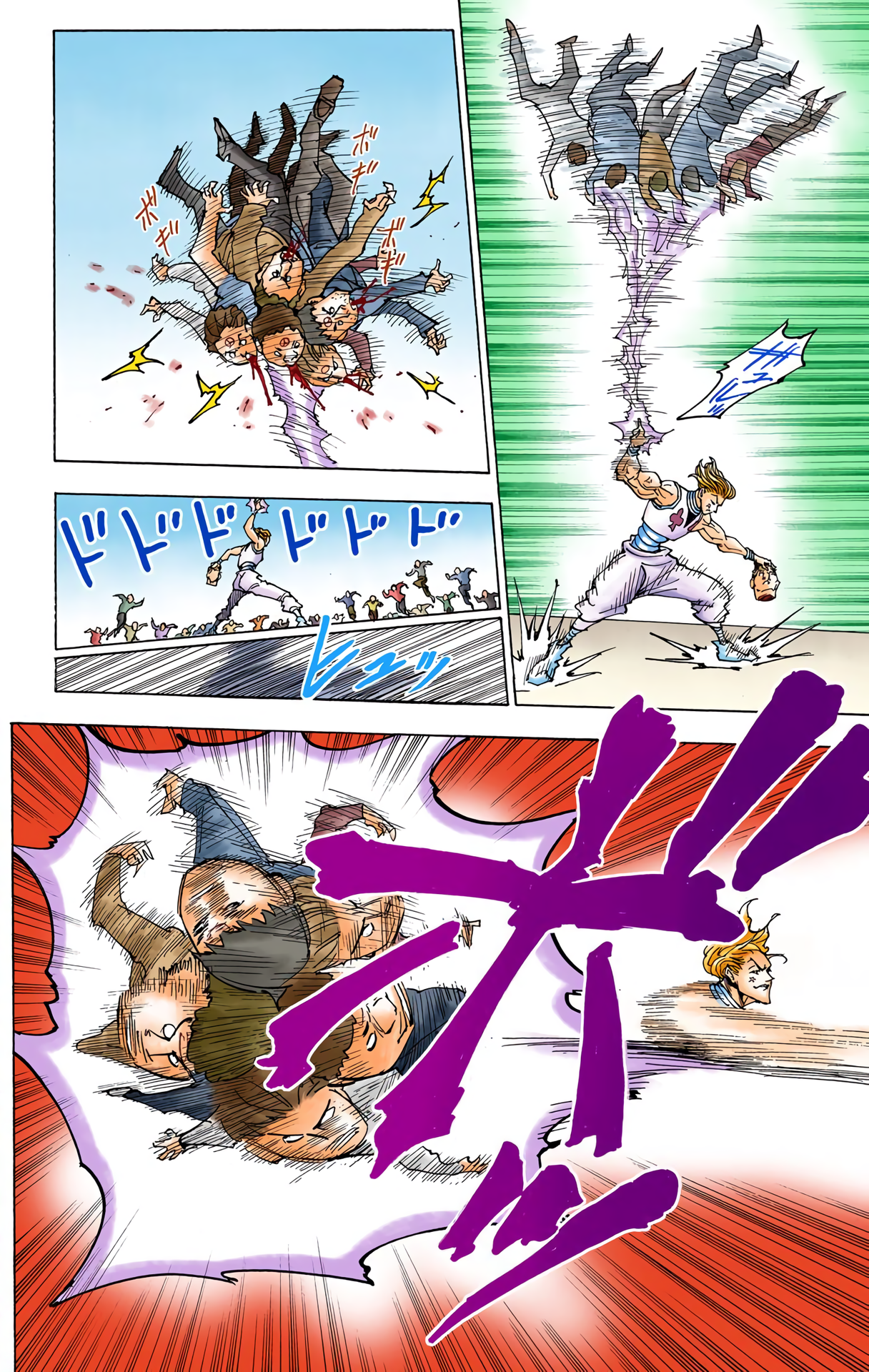 Halaman dari HUNTER x HUNTER (Official Colored) Chapter 355