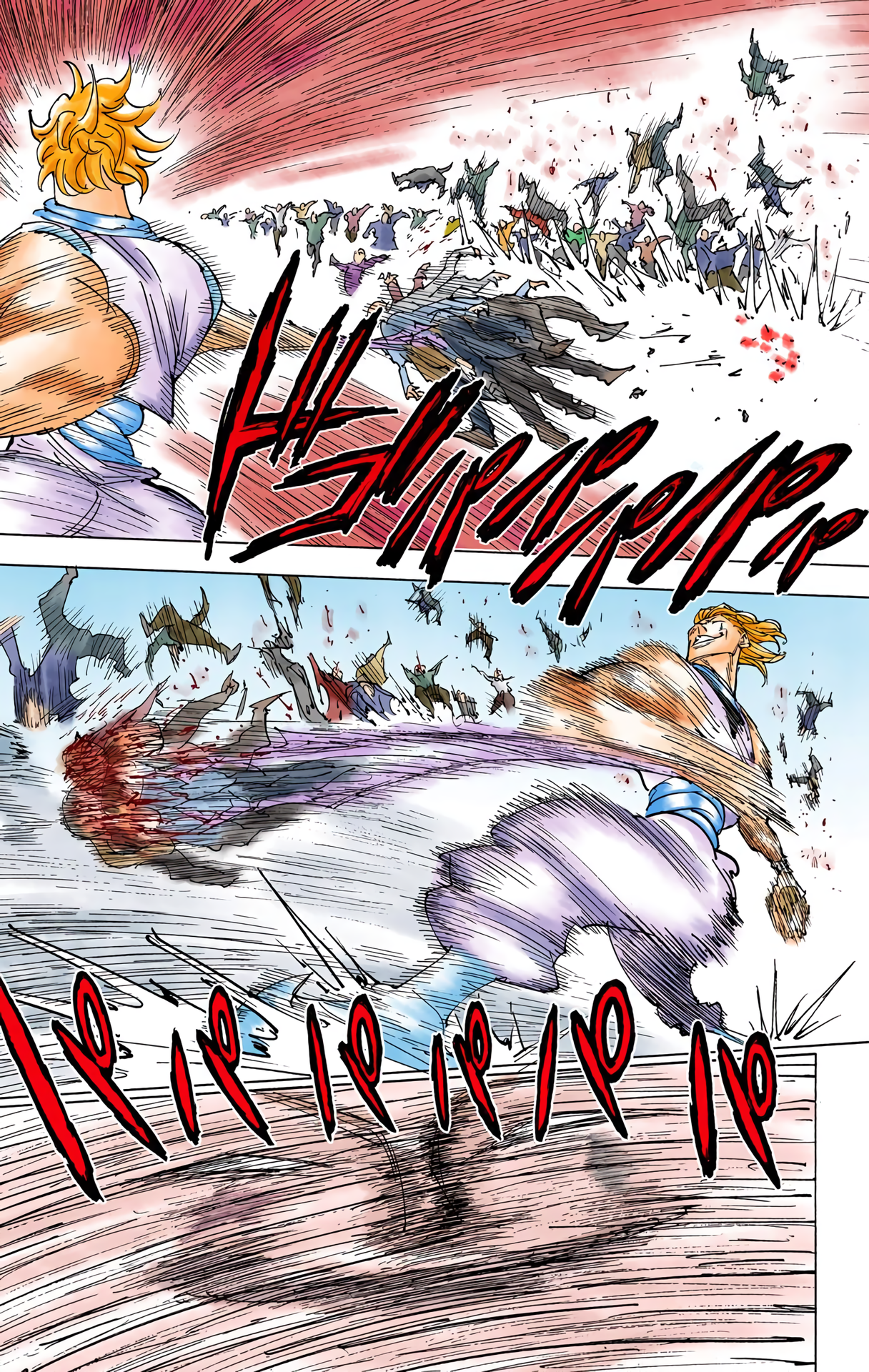 Halaman dari HUNTER x HUNTER (Official Colored) Chapter 355