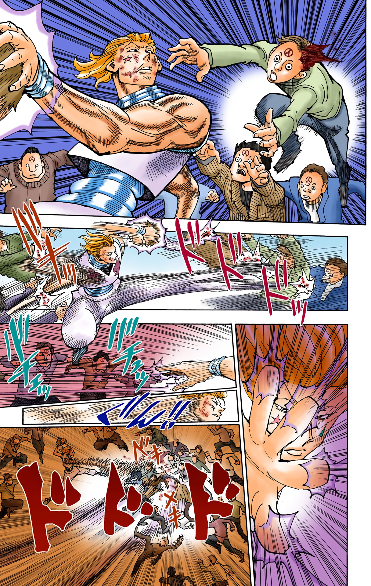 Halaman dari HUNTER x HUNTER (Official Colored) Chapter 355