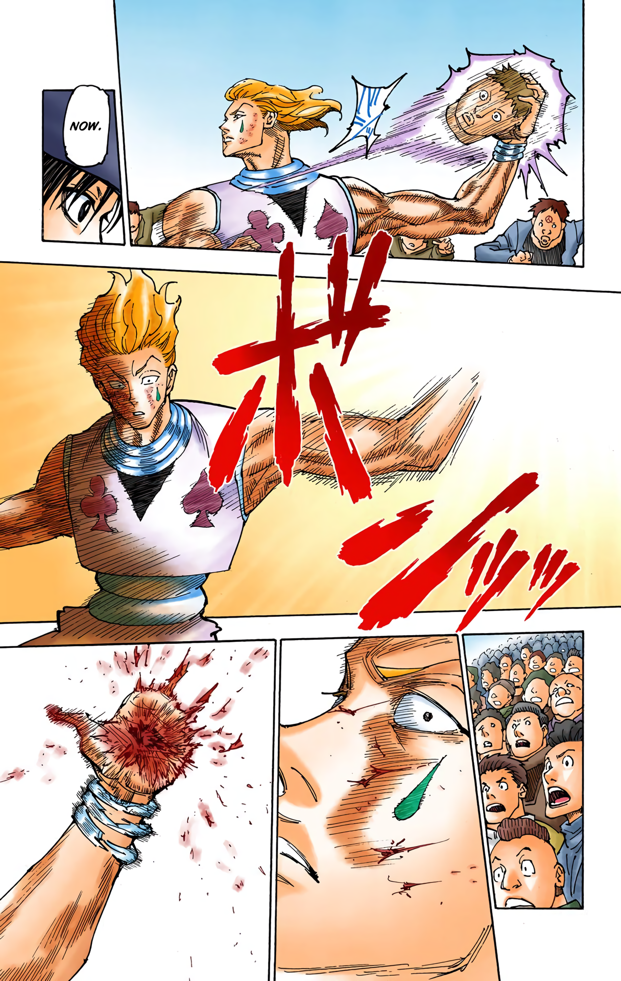 Halaman dari HUNTER x HUNTER (Official Colored) Chapter 355