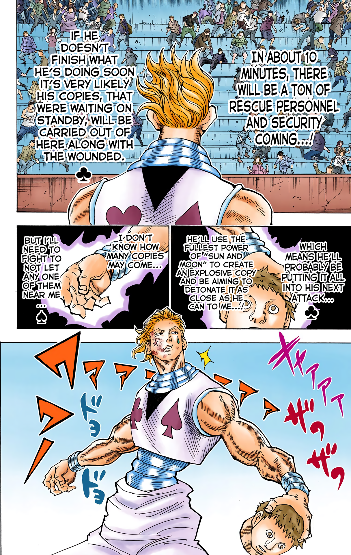 Halaman dari HUNTER x HUNTER (Official Colored) Chapter 355