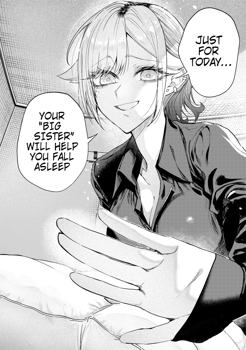 Halaman dari Namaiki na Gal Ane wo Wakaraseru Hanashi Chapter 40