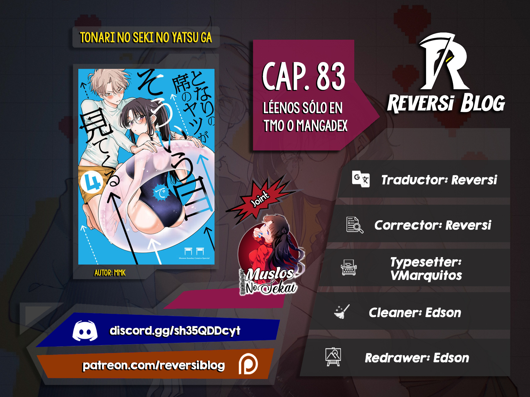 Tonari no Seki no Yatsu ga Souiu Me de Mitekuru - Capítulo 83 - Página 1 - LectorTMOo