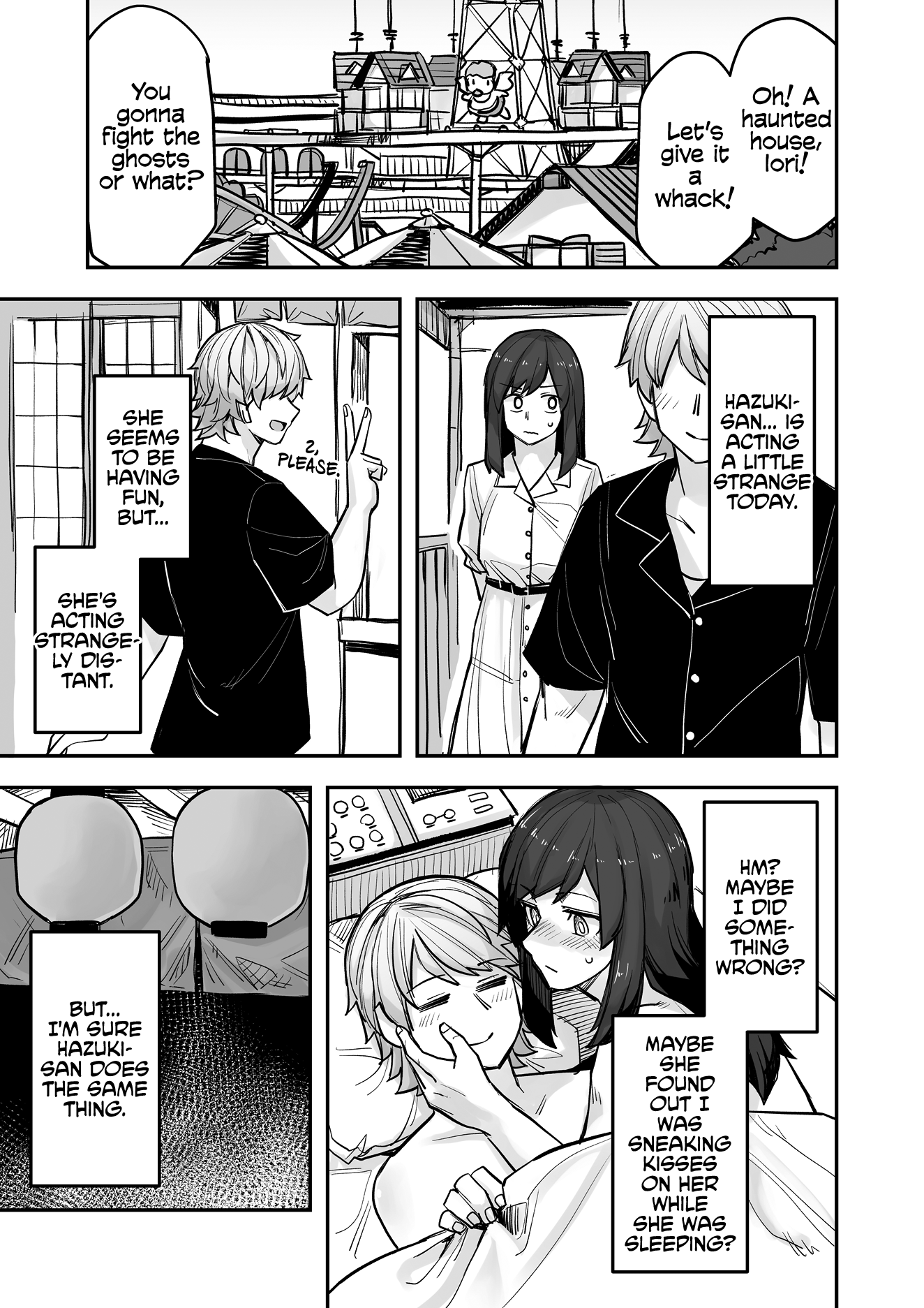 Halaman dari Ikemen Joshi to Josou Danshi Chapter 99