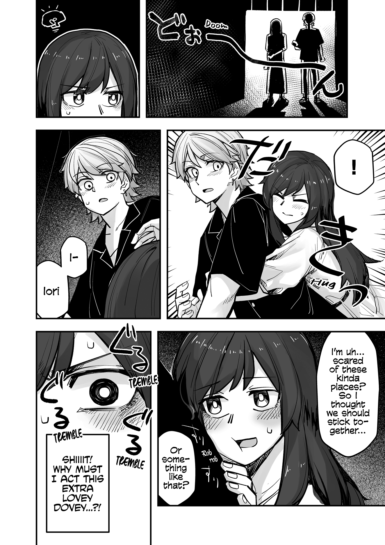 Halaman dari Ikemen Joshi to Josou Danshi Chapter 99