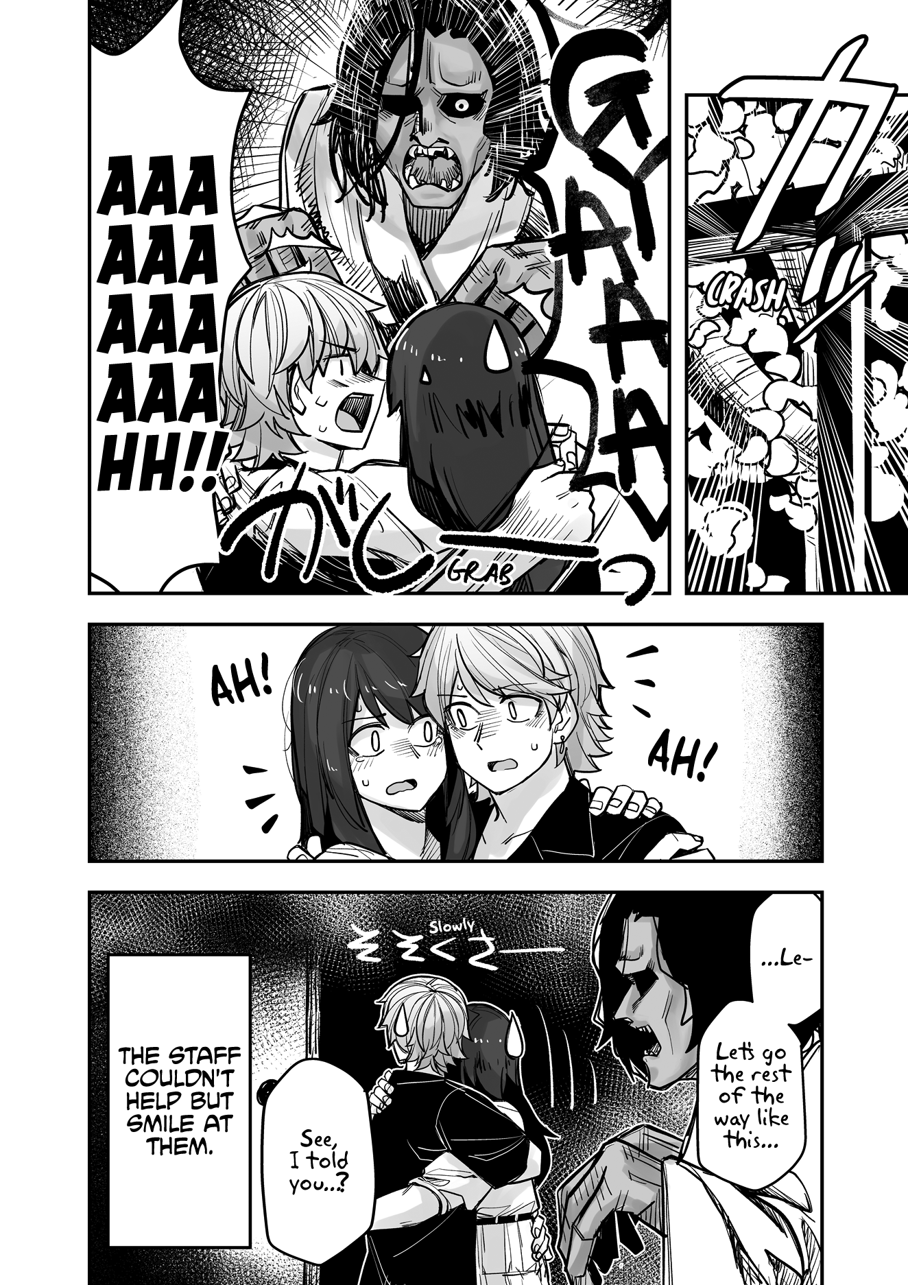 Halaman dari Ikemen Joshi to Josou Danshi Chapter 99