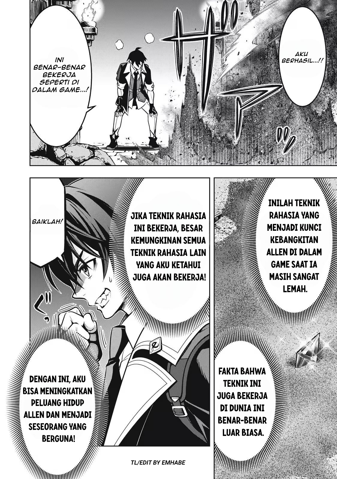 The Academy's Strongest Mob Healer: Reincarnated as a Mob in a Deadly Game World, I Dominate with the Useless Job [Healer] and My Original Knowledge Chapter 1.2 - halaman 24