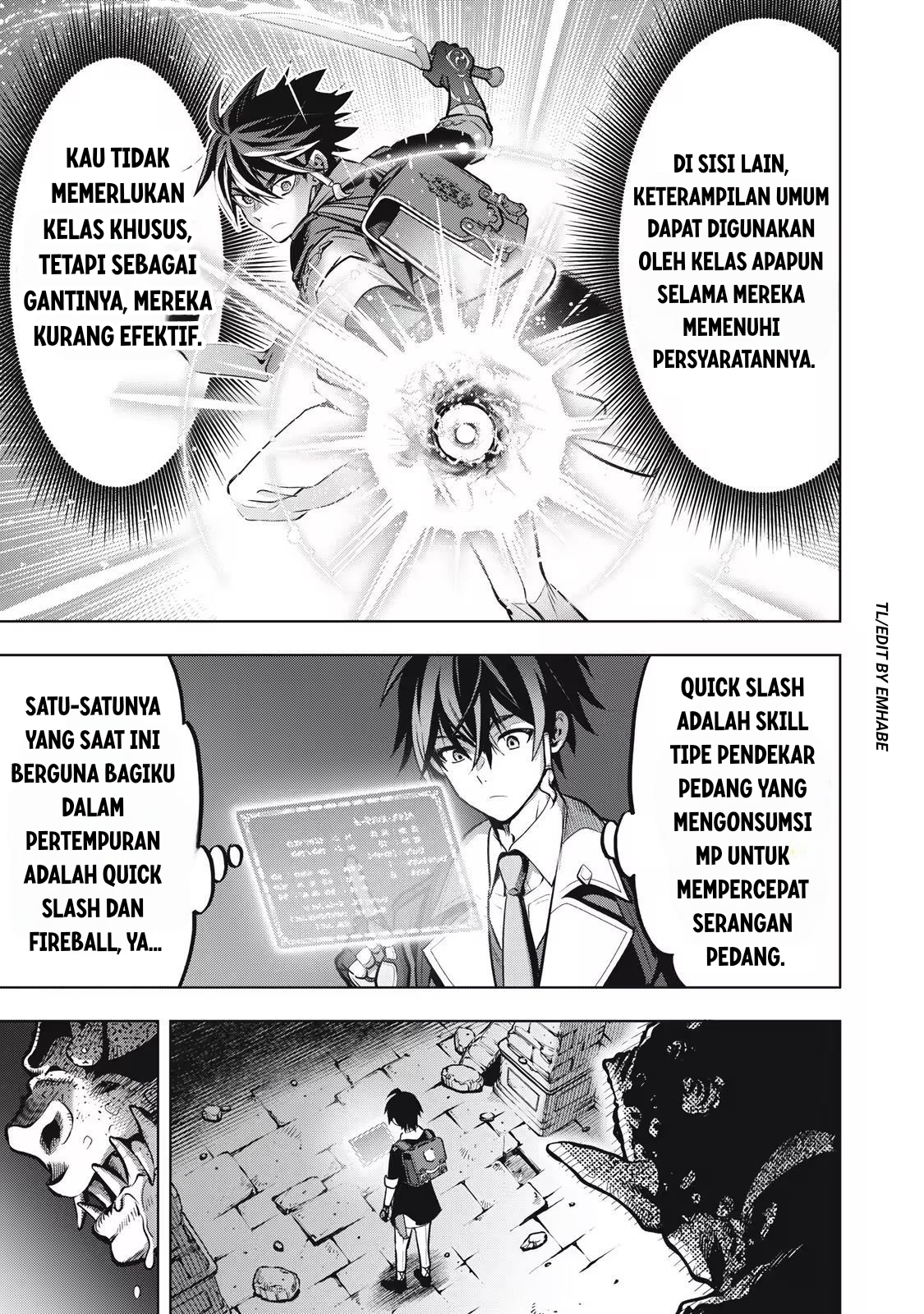 The Academy's Strongest Mob Healer: Reincarnated as a Mob in a Deadly Game World, I Dominate with the Useless Job [Healer] and My Original Knowledge Chapter 1.2 - halaman 7